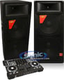 American Audio VMS4.1 & Mr DJ PAS-3000AMP Package Image 1