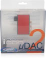 NuForce Icon uDAC-2 (uDAC2) Desktop DAC Headphone Amplifier - Red Image 4