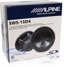 Alpine SWS-15D4 Open  Open Box (Good, Used) Image 4