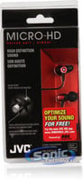 JVC HAFXC51R (HA-FXC51-R) MICRO HD In-Ear Headphones/Earbuds - Red Image 2