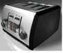 Toastess APTT522 4 Slice Toaster with Digital Countdown Timer Image 1