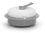MicroHearth HWMH11GC4 Gray 4 Piece Everyday Pan for Microwaves Image 1
