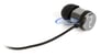 NuForce Aluminum Casing In-Ear Headphones Aqua Silver (NF-NE-700x) Image 4