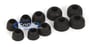 NuForce Aluminum Casing In-Ear Headphones Aqua Silver (NF-NE-700x) Image 5