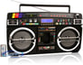 Lasonic i-931BT (Black) Bluetooth Ghetto Blaster Image 1