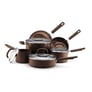 Farberware Electrics 19471 Espresso Earth Pan 10 Piece Cookware Set Image 1