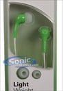 Polaroid (PEP14-GRN) Green In-Ear Headphones Image 2