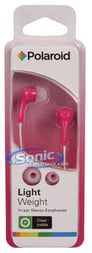 Polaroid (PEP14PNK) Pink In-Ear Headphones Image 3