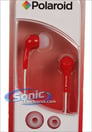 Polaroid (PEP14-RED) Red In-Ear Headphones Image 2
