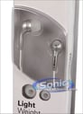 Polaroid (PEP14-SIL) Silver In-Ear Headphones Image 2