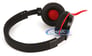 Sony MDR-ZX600/BLK (MDRZX600/RC) DJ Style On-Ear Headphones - Black/Red Image 5
