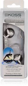 Koss CLIPPERSIL (Clipper Silver) Active Sports Earbuds Ear-Clip Headphone Image 4