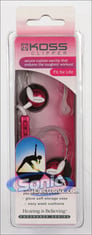 Koss CLIPPERPNK (Clipper Pink) SportClip Ear-Clip Headphone Image 1