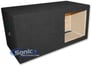 10" Square Hole, Long Rear Slot Ported Enclosure for Kicker Solo-Baric L3 / L7 Subwoofers (Open Box) Image 1