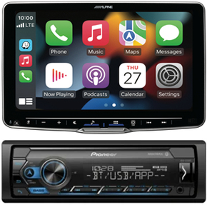 Thumbnail icon for JVC Single DIN Car Stereos