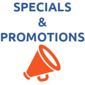 Specials & Promotions