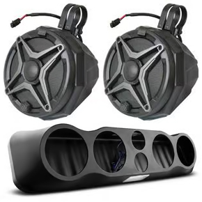 Thumbnail icon for Wet Sounds Universal-fit UTV Speakers & Pods