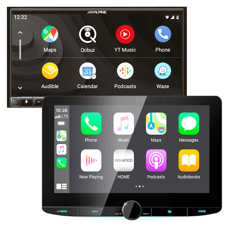 Thumbnail icon for JVC Double DIN Car Stereos