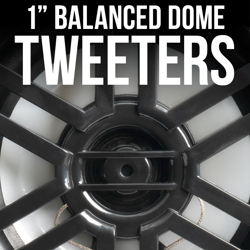 1 Inch Balanced Dome Tweeters