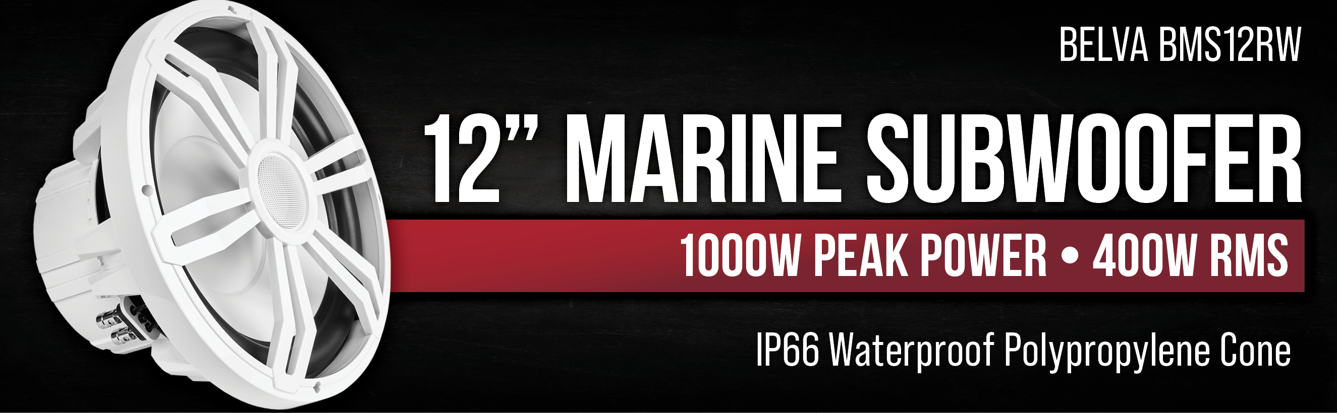 Belva 12 Inch Marine Subwoofer