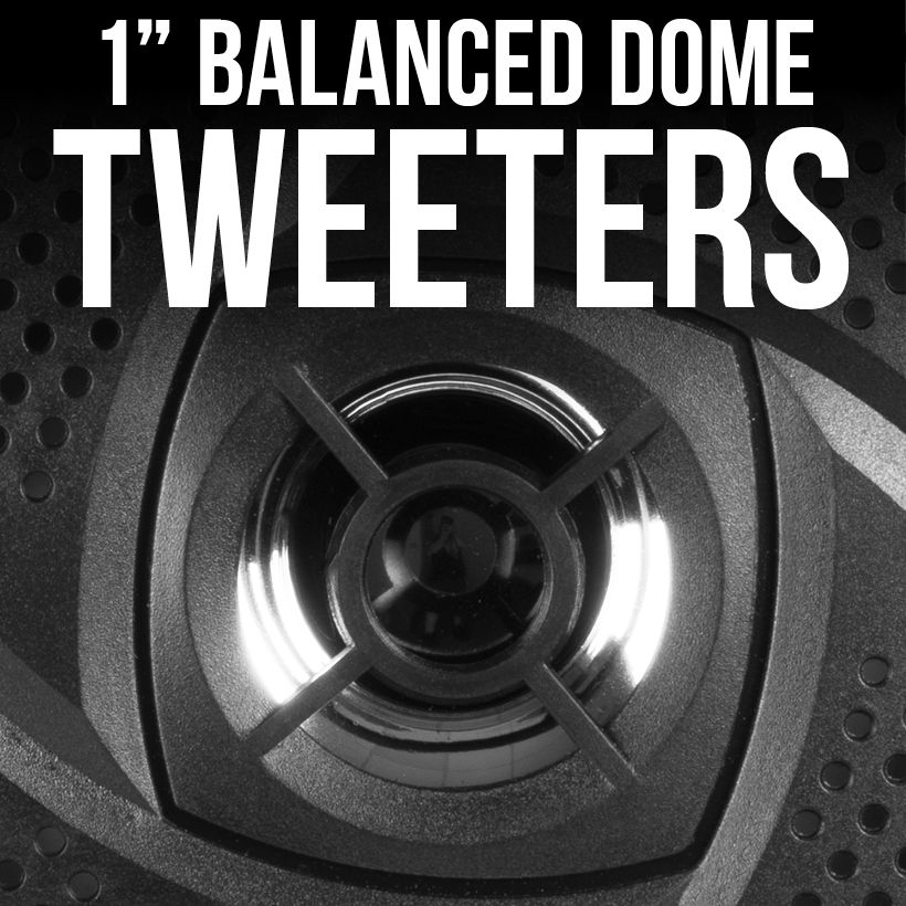 1 Inch Balanced Dome Tweeters