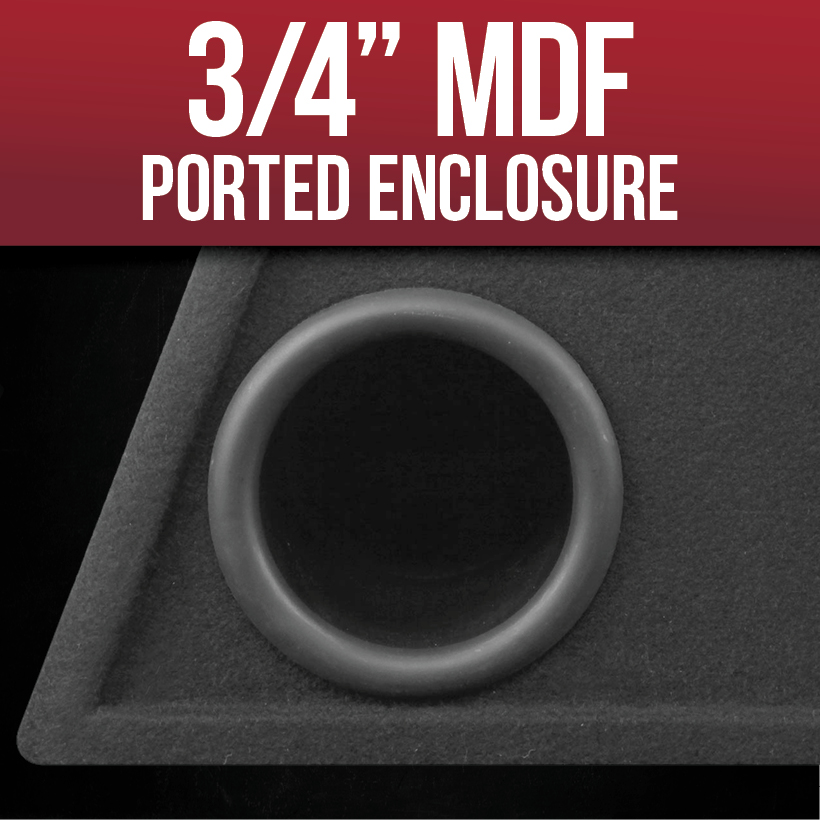 3/4 Inch MDF Ported Enclosure