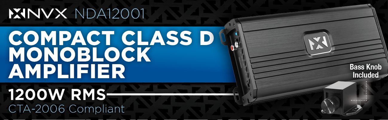 Compact Class D Mono Block Amplifier