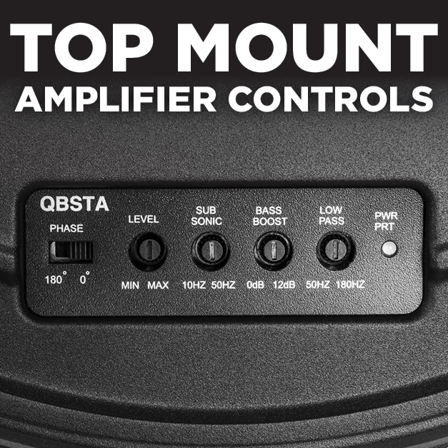 Top Mount Amplifier Controls