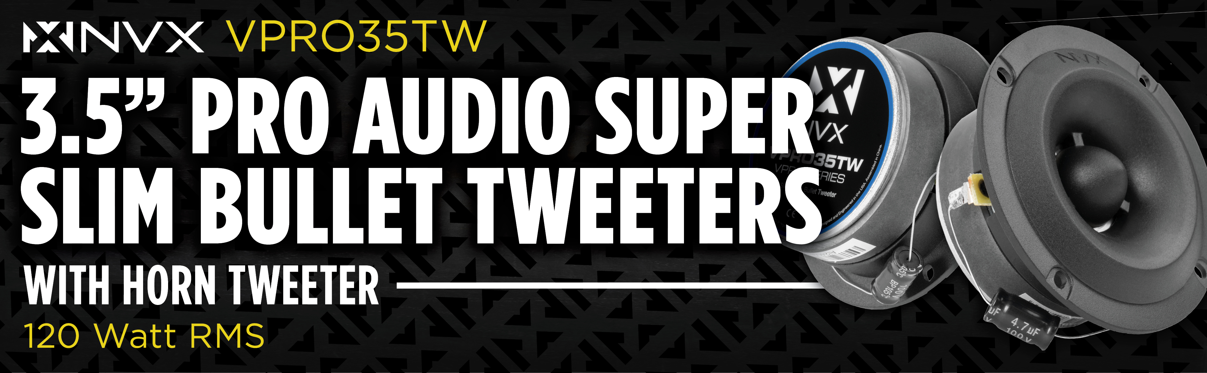 Three and a Half Inch Pro Audio Speaker