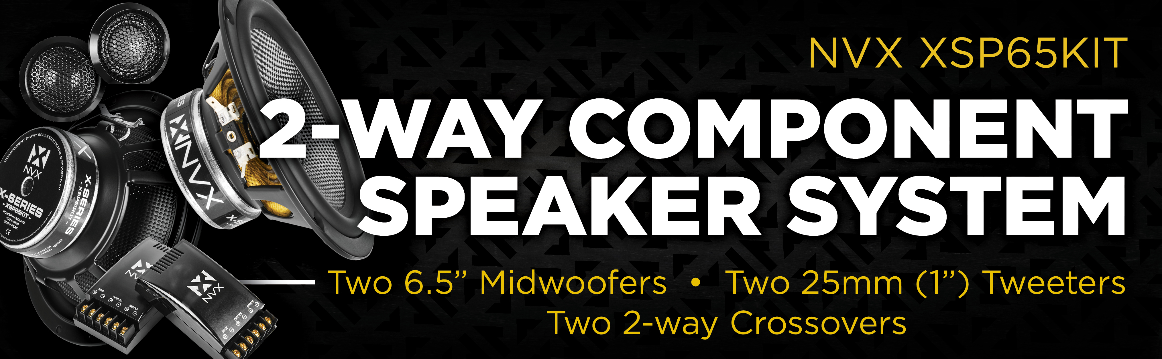 6.5 Inch Component Speaker System